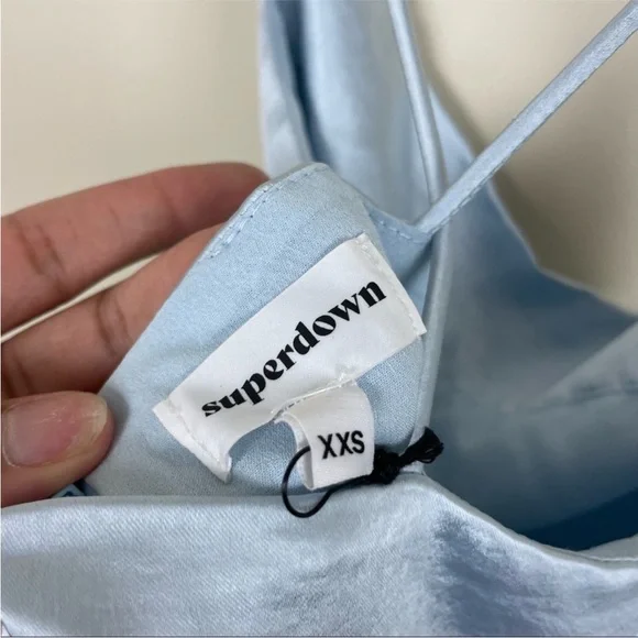 Superdown x Revolve Billie Drape Midi Dress Dusty Blue
Size XXS - Picture 5 of 10